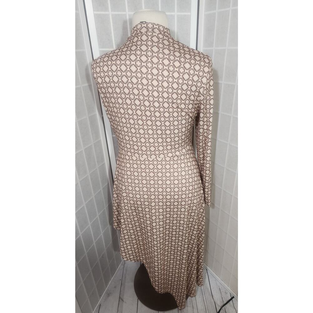 NWOT SHEIN A-Line Stretch Geo Print Cut Out Asymmetrical Dress Plus Size: 2XL - Picture 5 of 7